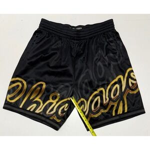 Mitchell Ness NBA Chicago Bulls 4.0 Big Face Shorts Men's Basketball Size L New